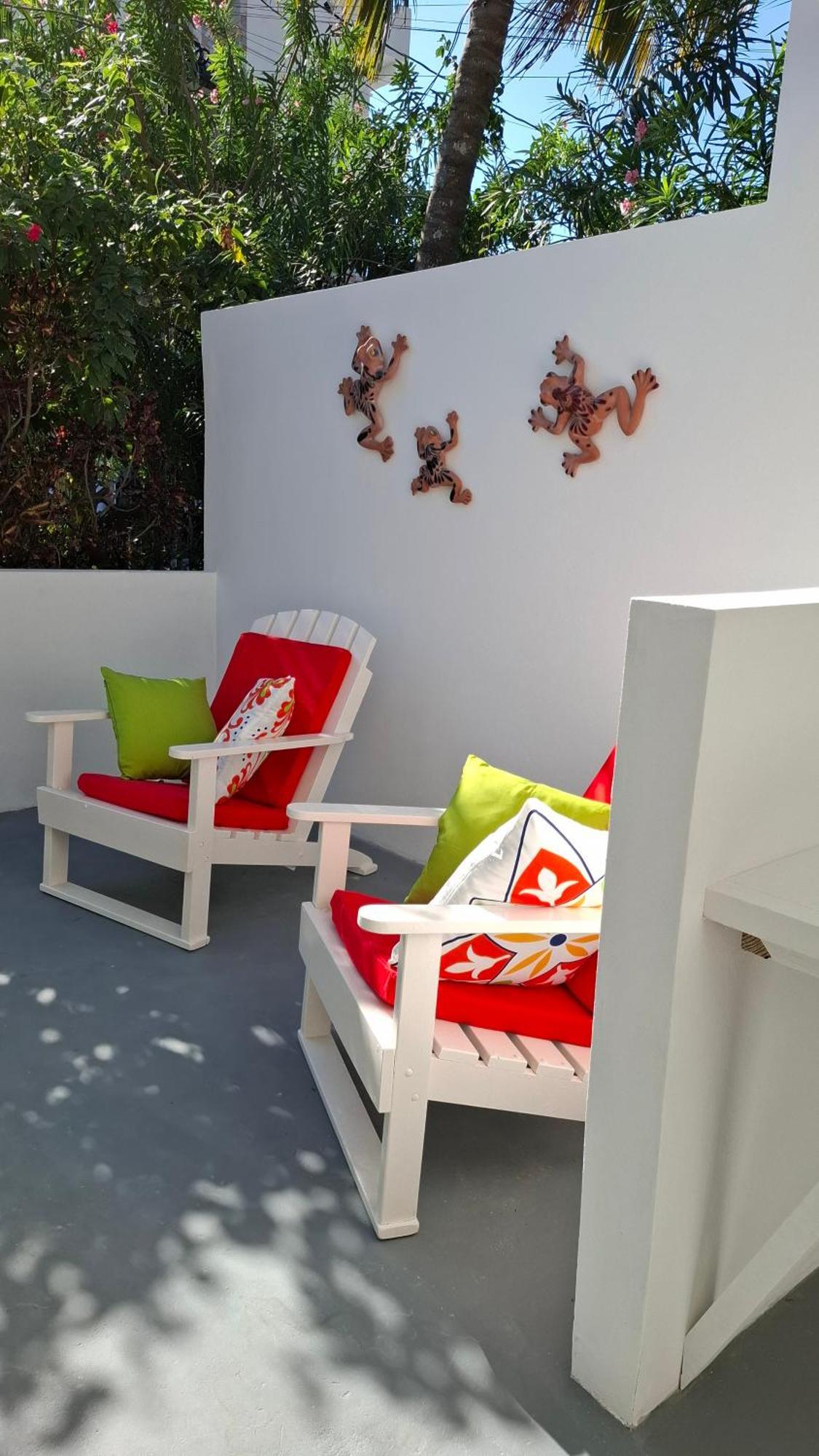 Amanda'S Place Green Studio - Pool And Tropical Garden Caye Caulker Exterior foto