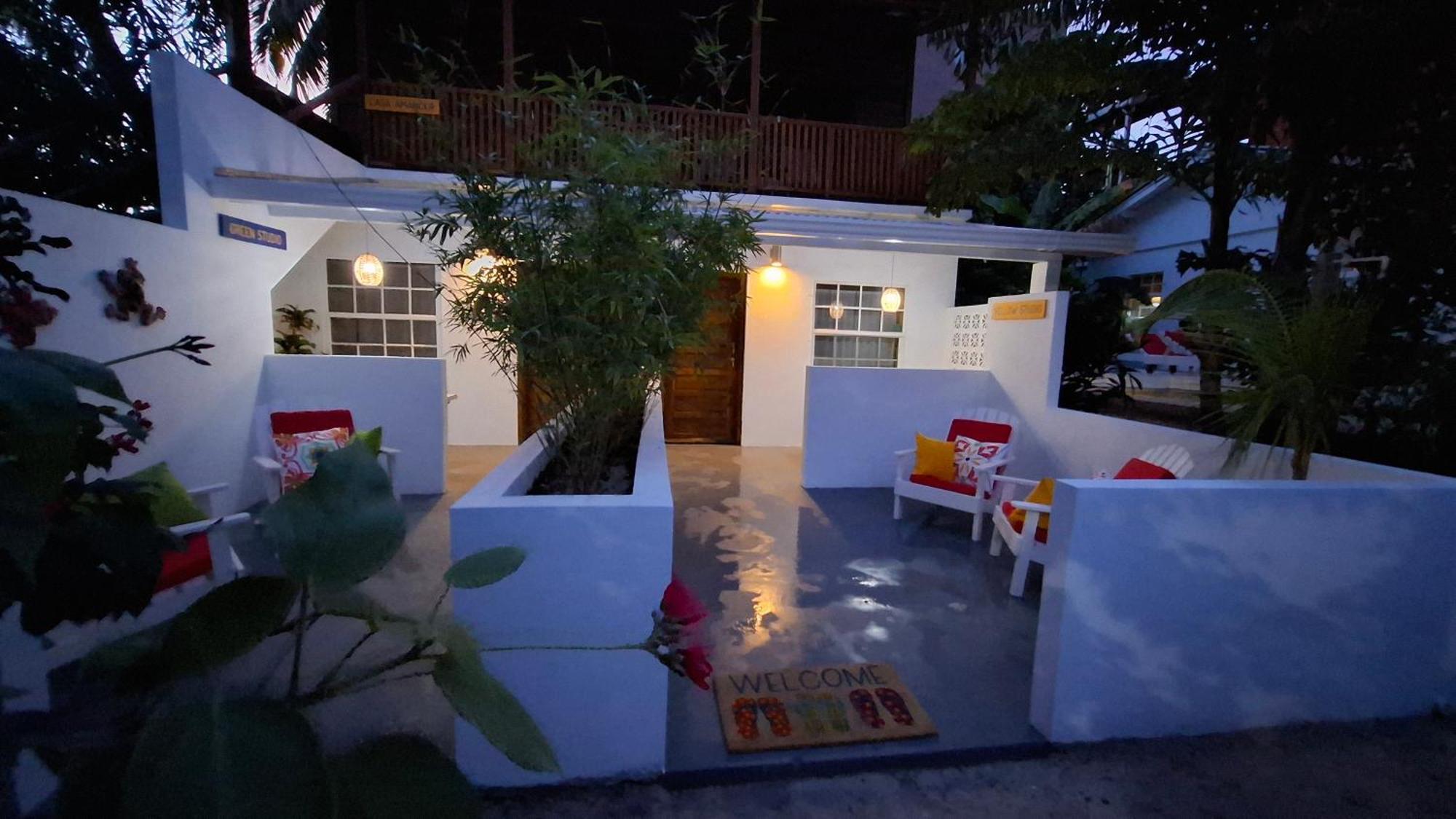 Amanda'S Place Green Studio - Pool And Tropical Garden Caye Caulker Exterior foto