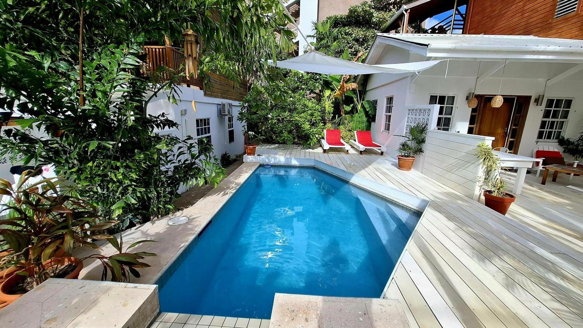 Amanda'S Place Green Studio - Pool And Tropical Garden Caye Caulker Exterior foto